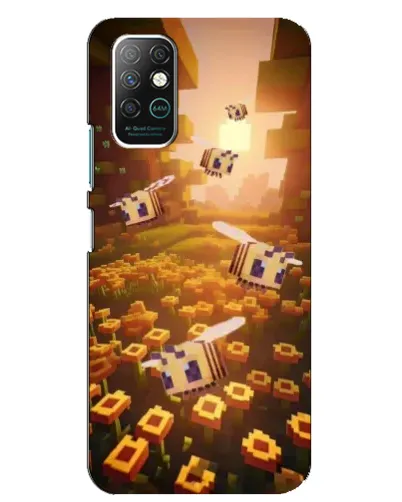 Чохол для Infinix Note 8 з картинкою «Поле соняшників»