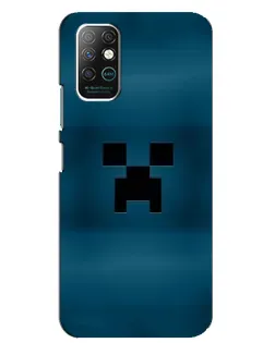 Чохол для Infinix Note 8 з картинкою «Кріпери текстура»