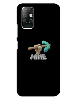 Чохол для Infinix Note 8 з картинкою «Алмазне кайло»