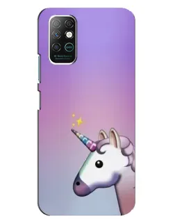Чехол для Infinix Note 8 с картинкой «Единорог градиент» Чехол для Infinix Note 8 с картинкой «Единорог градиент»