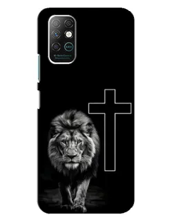 Чохол для Infinix Note 8 з картинкою «Лев та Хрест» Чохол для Infinix Note 8 з картинкою «Лев та Хрест»