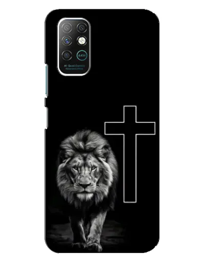 Чохол для Infinix Note 8 з картинкою «Лев та Хрест» Чохол для Infinix Note 8 з картинкою «Лев та Хрест»