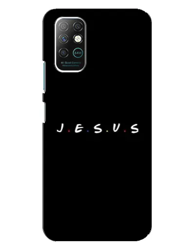 Чохол для Infinix Note 8 з картинкою «Крапки віри J.E.S.U.S.» Чохол для Infinix Note 8 з картинкою «Крапки віри J.E.S.U.S.»