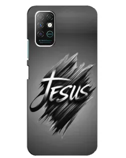 Чохол для Infinix Note 8 з картинкою «Напис Jesus Graffiti»