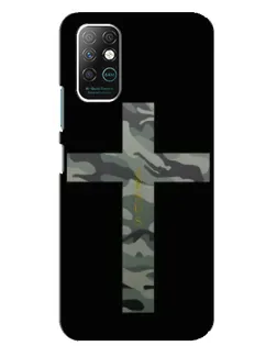 Чохол для Infinix Note 8 з картинкою «Мілітарі Хрест»