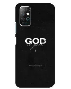 Чохол для Infinix Note 8 з картинкою «GOD — Бог над усім»