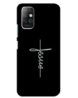 Чохол для Infinix Note 8 з картинкою «Тонка лінія віри»