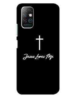Чохол для Infinix Note 8 з картинкою «Ісус любить тебе»