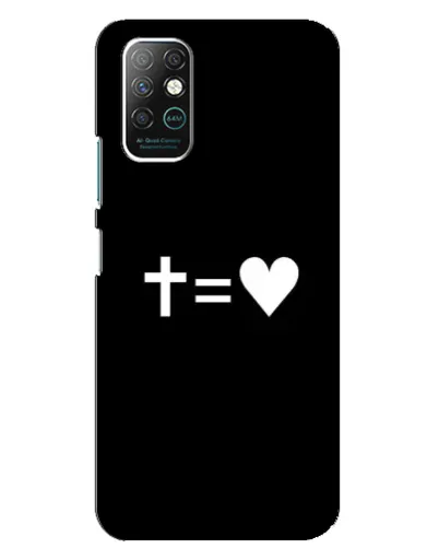 Чохол для Infinix Note 8 з картинкою «Хрест та Серце» Чохол для Infinix Note 8 з картинкою «Хрест та Серце»