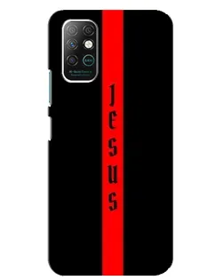 Чохол для Infinix Note 8 з картинкою «Червона лінія віри»