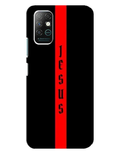 Чохол для Infinix Note 8 з картинкою «Червона лінія віри» Чохол для Infinix Note 8 з картинкою «Червона лінія віри»