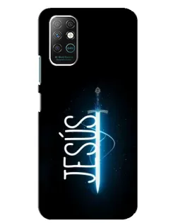 Чохол для Infinix Note 8 з картинкою «Меч Духа Jesus»
