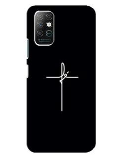 Чехол для Infinix Note 8 с картинкой «Тонкий крест» Чехол для Infinix Note 8 с картинкой «Тонкий крест»