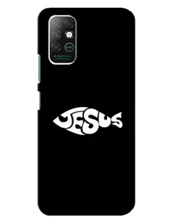 Чехол для Infinix Note 8 с картинкой «Рыба Jesus» Чехол для Infinix Note 8 с картинкой «Рыба Jesus»
