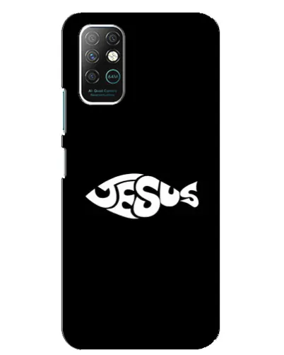 Чехол для Infinix Note 8 с картинкой «Рыба Jesus» Чехол для Infinix Note 8 с картинкой «Рыба Jesus»