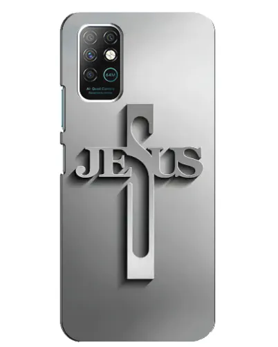 Чехол для Infinix Note 8 с картинкой «Металлический крест Jesus» Чехол для Infinix Note 8 с картинкой «Металлический крест Jesus»