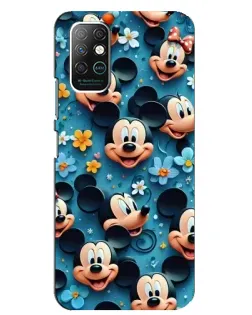 Чехол для Infinix Note 8 с картинкой «Паттерн Микки и Минни» Чехол для Infinix Note 8 с картинкой «Паттерн Микки и Минни»