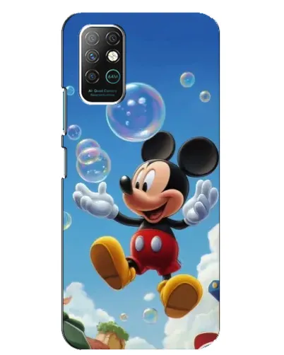 Чехол для Infinix Note 8 с картинкой «Mickey и мыльные пузыри» Чехол для Infinix Note 8 с картинкой «Mickey и мыльные пузыри»