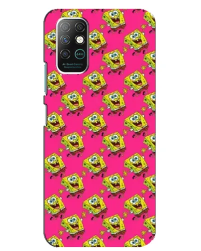 Чехол для Infinix Note 8 с картинкой «Розовый паттерн» Чехол для Infinix Note 8 с картинкой «Розовый паттерн»