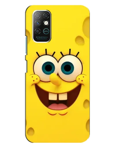 Чехол для Infinix Note 8 с картинкой «Губка Боб улыбка» Чехол для Infinix Note 8 с картинкой «Губка Боб улыбка»