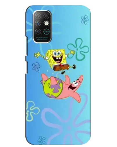 Чехол для Infinix Note 8 с картинкой «Спанч Боб и Патрик» Чехол для Infinix Note 8 с картинкой «Спанч Боб и Патрик»
