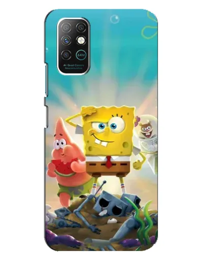 Чехол для Infinix Note 8 с картинкой «Спанч Боб победитель» Чехол для Infinix Note 8 с картинкой «Спанч Боб победитель»