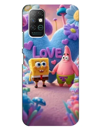 Чехол для Infinix Note 8 с картинкой «Губка Боб Патрик» Чехол для Infinix Note 8 с картинкой «Губка Боб Патрик»