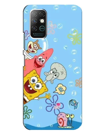 Чехол для Infinix Note 8 с картинкой «Веселые пузырьки» Чехол для Infinix Note 8 с картинкой «Веселые пузырьки»