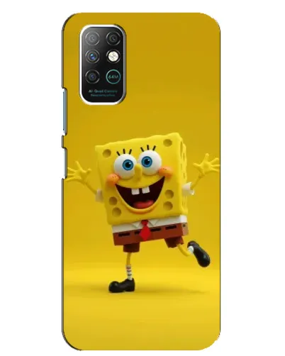 Чехол для Infinix Note 8 с картинкой «Позитивный Губка Боб» Чехол для Infinix Note 8 с картинкой «Позитивный Губка Боб»