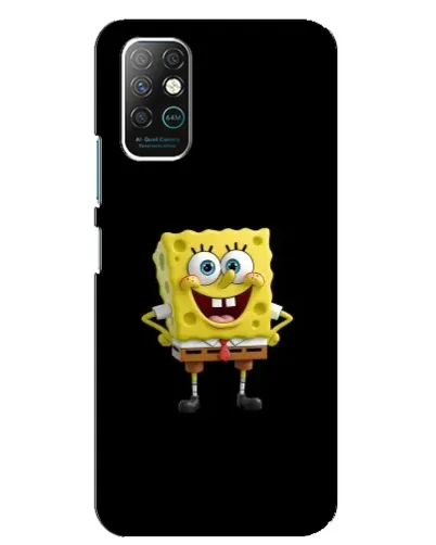 Чехол для Infinix Note 8 с картинкой «Классический Губка Боб» Чехол для Infinix Note 8 с картинкой «Классический Губка Боб»