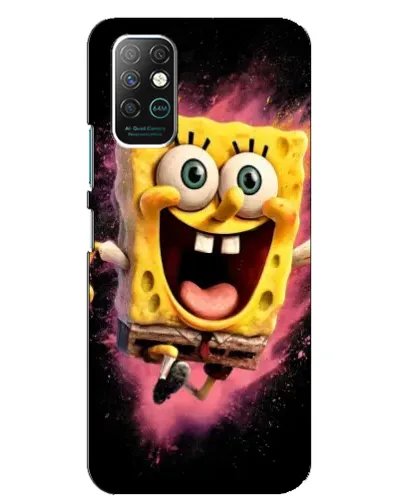 Чехол для Infinix Note 8 с картинкой «Взрывной Спанч Боб» Чехол для Infinix Note 8 с картинкой «Взрывной Спанч Боб»