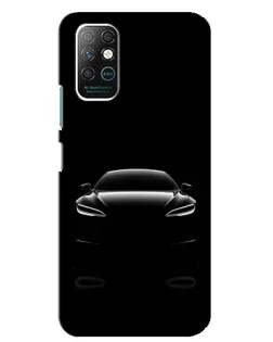 Чехол для Infinix Note 8 с картинкой «Силуэт Tesla Night» Чехол для Infinix Note 8 с картинкой «Силуэт Tesla Night»