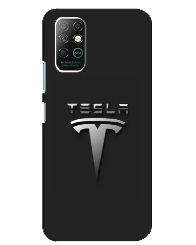 Чехол для Infinix Note 8 с картинкой «Стальной логотип Tesla» Чехол для Infinix Note 8 с картинкой «Стальной логотип Tesla»