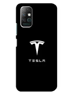 Чехол для Infinix Note 8 с картинкой «Tesla White Logo» Чехол для Infinix Note 8 с картинкой «Tesla White Logo»