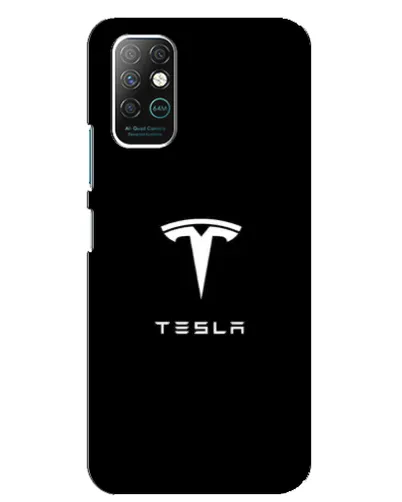 Чехол для Infinix Note 8 с картинкой «Tesla White Logo» Чехол для Infinix Note 8 с картинкой «Tesla White Logo»