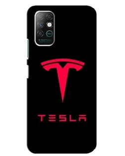 Чехол для Infinix Note 8 с картинкой «Tesla Red Logo» Чехол для Infinix Note 8 с картинкой «Tesla Red Logo»