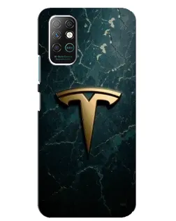 Чехол для Infinix Note 8 с картинкой «Мраморная Tesla Gold» Чехол для Infinix Note 8 с картинкой «Мраморная Tesla Gold»
