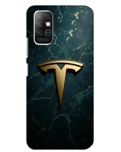 Чехол для Infinix Note 8 с картинкой «Мраморная Tesla Gold» Чехол для Infinix Note 8 с картинкой «Мраморная Tesla Gold»