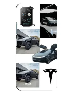 Чехол для Infinix Note 8 с картинкой «Коллаж Cybertruck Tesla» Чехол для Infinix Note 8 с картинкой «Коллаж Cybertruck Tesla»