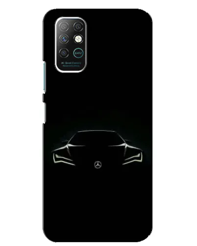 Чехол для Infinix Note 8 с картинкой «Mercedes — силуэт авто» Чехол для Infinix Note 8 с картинкой «Mercedes — силуэт авто»