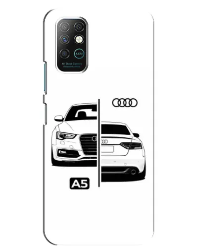 Чохол для Infinix Note 8 з картинкою «Audi — контрастний дизайн» Чохол для Infinix Note 8 з картинкою «Audi — контрастний дизайн»