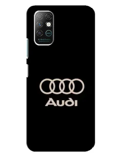 Чохол для Infinix Note 8 з картинкою «Audi — золотий логотип» Чохол для Infinix Note 8 з картинкою «Audi — золотий логотип»