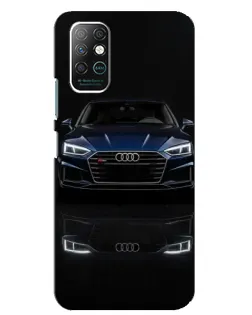 Чохол для Infinix Note 8 з картинкою «Audi — нічне відображення» Чохол для Infinix Note 8 з картинкою «Audi — нічне відображення»