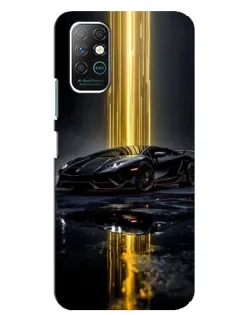 Чохол для Infinix Note 8 з картинкою «Нічний Lamborghini драйв» Чохол для Infinix Note 8 з картинкою «Нічний Lamborghini драйв»