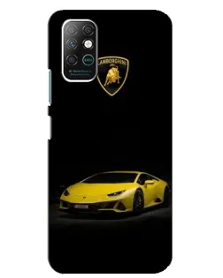 Чохол для Infinix Note 8 з картинкою «Lamborghini жовтий акцент» Чохол для Infinix Note 8 з картинкою «Lamborghini жовтий акцент»