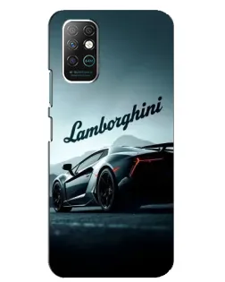 Чохол для Infinix Note 8 з картинкою «Класичний Lamborghini надпис» Чохол для Infinix Note 8 з картинкою «Класичний Lamborghini надпис»