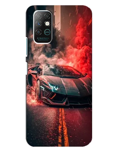 Чохол для Infinix Note 8 з картинкою «Lamborghini червоний дим» Чохол для Infinix Note 8 з картинкою «Lamborghini червоний дим»