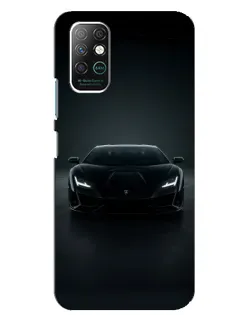 Чохол для Infinix Note 8 з картинкою «Чорний Lamborghini Aventador» Чохол для Infinix Note 8 з картинкою «Чорний Lamborghini Aventador»