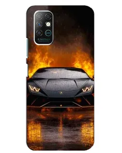 Чохол для Infinix Note 8 з картинкою «Lamborghini у вогні» Чохол для Infinix Note 8 з картинкою «Lamborghini у вогні»