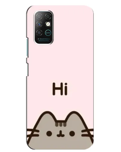 Чохол для Infinix Note 8 з картинкою «Пушин каже Hi» Чохол для Infinix Note 8 з картинкою «Пушин каже Hi»